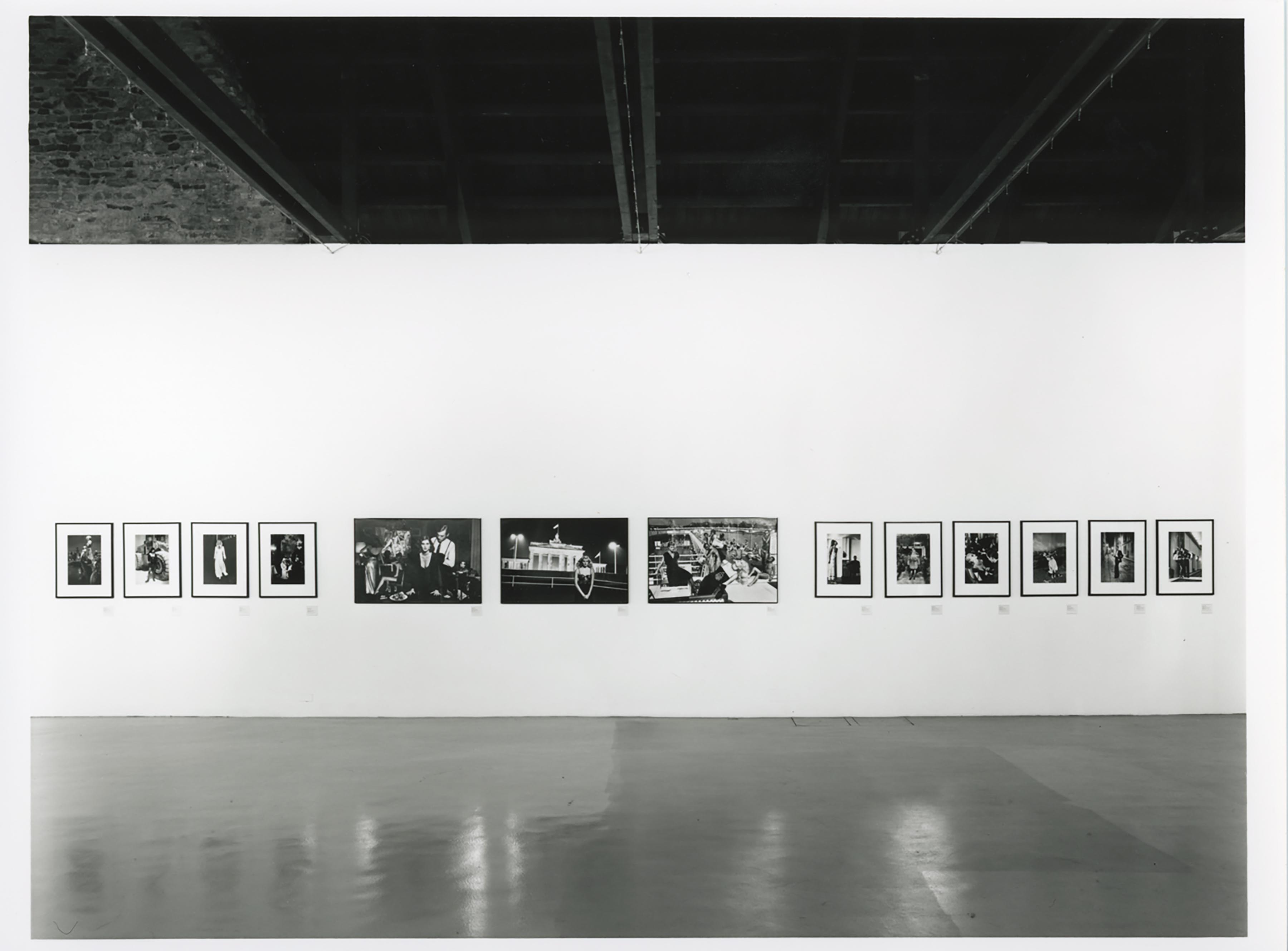 u0022Helmut Newtonu0022, installation view